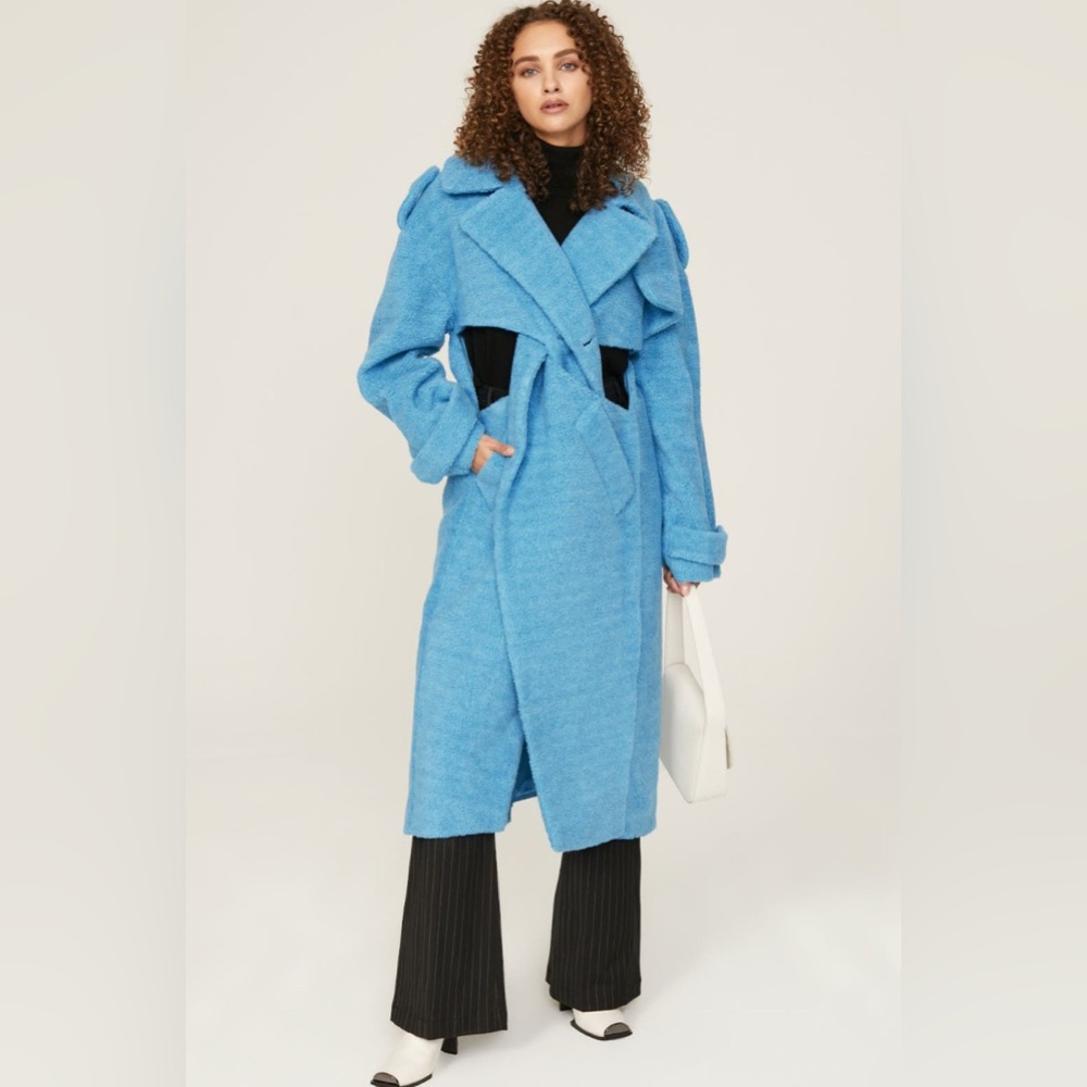 Coperni Twisted Cutout Coat